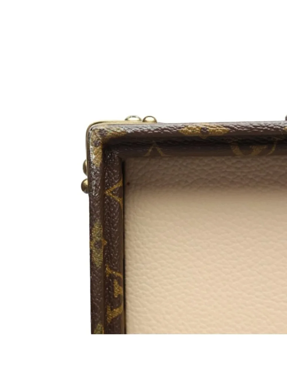 Louis Vuitton Monogram Makeup Case Boite Flacon Bag Brown